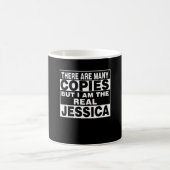 Ich bin Jessica Funny Personalisiertes Geschenk Kaffeetasse (Mittel)