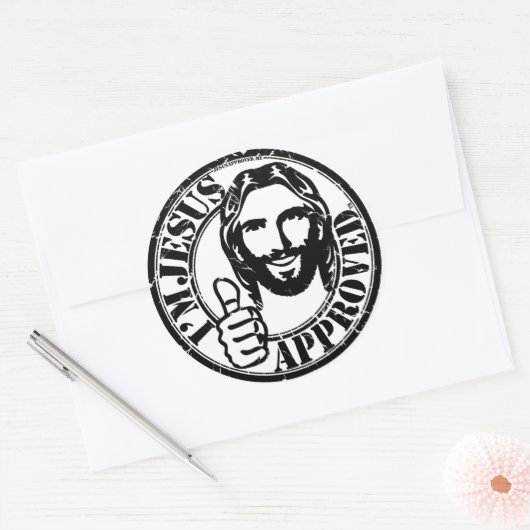 Ich bin Jesus anerkannter Sticker (Umschlag)