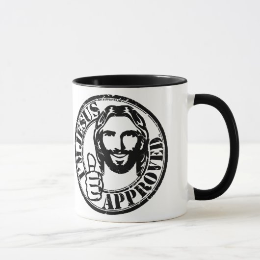 Ich bin Jesus genehmigte Kaffee-Tasse Tasse (Rechts)