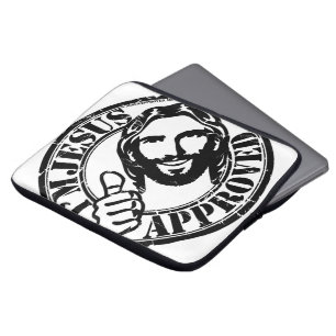 Ich bin Jesus genehmigte Laptop-Abdeckung Laptopschutzhülle