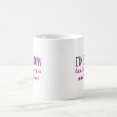 Ich bin jetzt beschäftigt kaffeetasse (Mittel)
