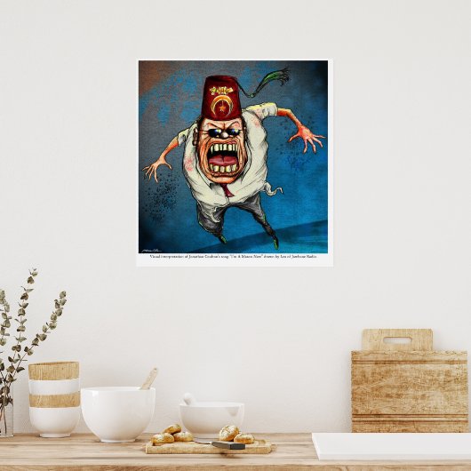 Ich bin jetzt ein Mason Poster (Küche)