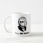 Ich bin Johann Sebastian Bach Kaffeetasse (Links)