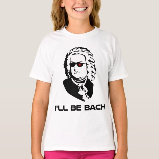 Ich bin Johann Sebastian Bach T-Shirt (Vorderseite)