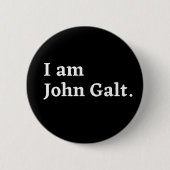 ICH BIN JOHN GALT BUTTON (Vorderseite)