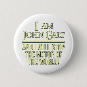 Ich bin John Galt Button