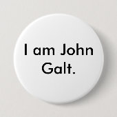 Ich bin John Galt. Button (Vorderseite)