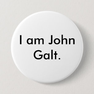 Ich bin John Galt. Button