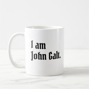 ICH BIN JOHN GALT KAFFEETASSE