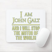 Ich bin John Galt Mousepad (Mit Mouse)