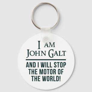 Ich bin John Galt Schlüsselanhänger