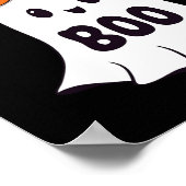 Ich bin Jones Boo Funny Halloween Ghost Matching C Poster (Ecke)