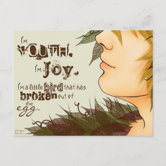 Ich bin Joy Postcard Postkarte (Vorderseite)
