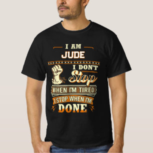 ICH BIN JUDE ICH HÖRE NICHT AUF WENN ICH MÜDE BIN T-Shirt