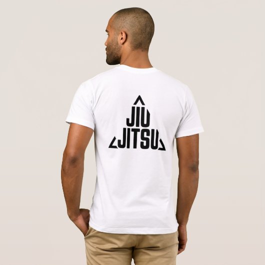 Ich bin Jujitsu White Tshirt (Schwarz voll)