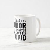 Ich bin Junior Data Analyst, aber ich kann keinen Kaffeetasse (VorderseiteRechts)