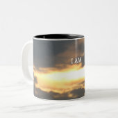 ICH BIN KAFFEE-TASSE ZWEIFARBIGE TASSE (Vorderseite Links)