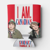 Ich bin Kanadierin - Bob & Doug Dosenkühler (Rückseite)
