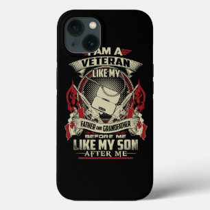 ICH BIN KANADISCHER VETERAN WIE MEIN VATER VOR MIR Case-Mate iPhone HÜLLE
