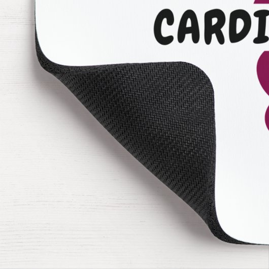 Ich bin Kardiologe Mousepad (Ecke)