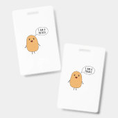 Ich bin Kartoffel Ausweis (Vorder- & Rückseite)