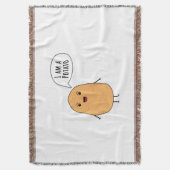 Ich bin Kartoffel Decke (Vorderseite Vertikal)