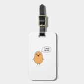 Ich bin Kartoffel Gepäckanhänger (Vorderseite vertikal)