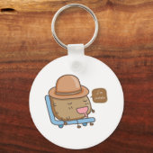 Ich bin Kartoffel Schlüsselanhänger (Vorderseite)