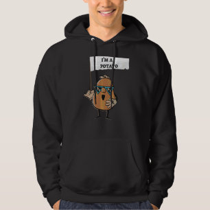Ich bin Kartoffelpommes Niedliche Kostümkartoffeln Hoodie