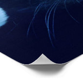 Ich bin Katze Print Poster (Ecke)