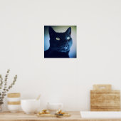 Ich bin Katze Print Poster (Küche)