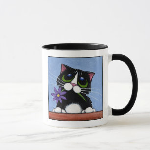Ich bin - Katzen-Tasse traurig Tasse
