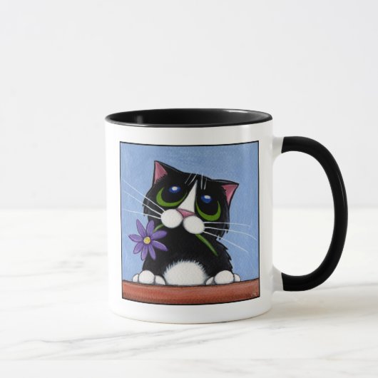 Ich bin - Katzen-Tasse traurig Tasse (Rechts)