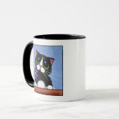 Ich bin - Katzen-Tasse traurig Tasse (Vorderseite Links)