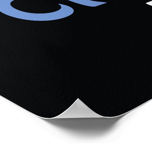 Ich bin kavity Free Poster (Ecke)