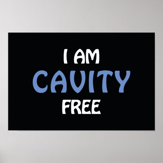 Ich bin kavity Free Poster (Vorne)