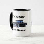 Ich bin kein altes klassisches Abholen Tasse (Vorderseite Links)