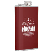 Ich bin kein Ant-Social, ich bin Pro-Einsamkeit Flachmann (Rechts)