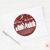 Ich bin kein Ant-Social, ich bin Pro-Einsamkeit Runder Aufkleber (Umschlag)