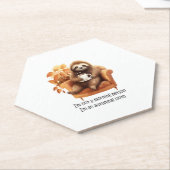 Ich bin kein Autumnal-Faultier Untersetzer (angewinkelt)