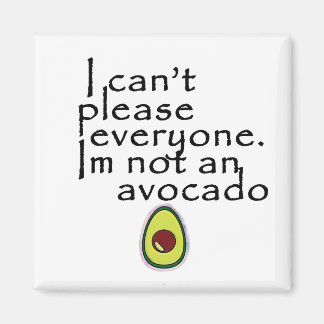 Ich bin kein Avocado! Magnet