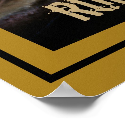 Ich bin kein Bengalischer Tiger. Poster (Ecke)