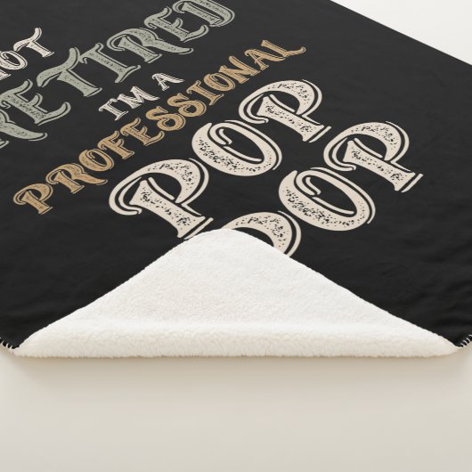 Ich bin kein Beruflicher PopPop Sherpadecke (3/4)