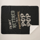 Ich bin kein Beruflicher PopPop Sherpadecke (Vorderseite (Horizontal))