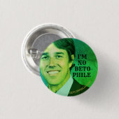 Ich bin KEIN BETO-PHILE Button (Vorne & Hinten)