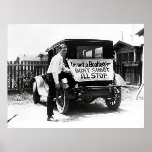 ICH BIN KEIN BOOTLEGER - VERBOTSZEIT POSTER (Vorne)