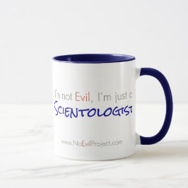 Ich bin kein Böse, ich bin nur Scientologe-Tasse Tasse