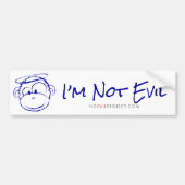 Ich bin kein böser Autoaufkleber (Vorne)
