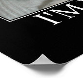 Ich bin kein Bossy Cat Artwork Poster (Ecke)