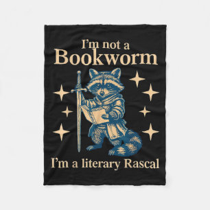 Ich bin kein Bücherwurm, ich bin ein literarischer Fleecedecke